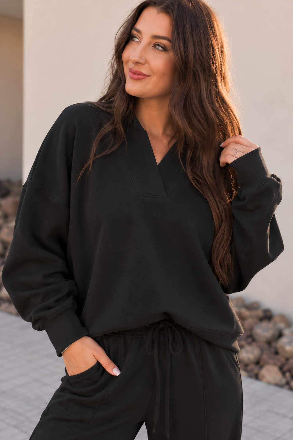 Sunlit Black Athleisure Portrait.png