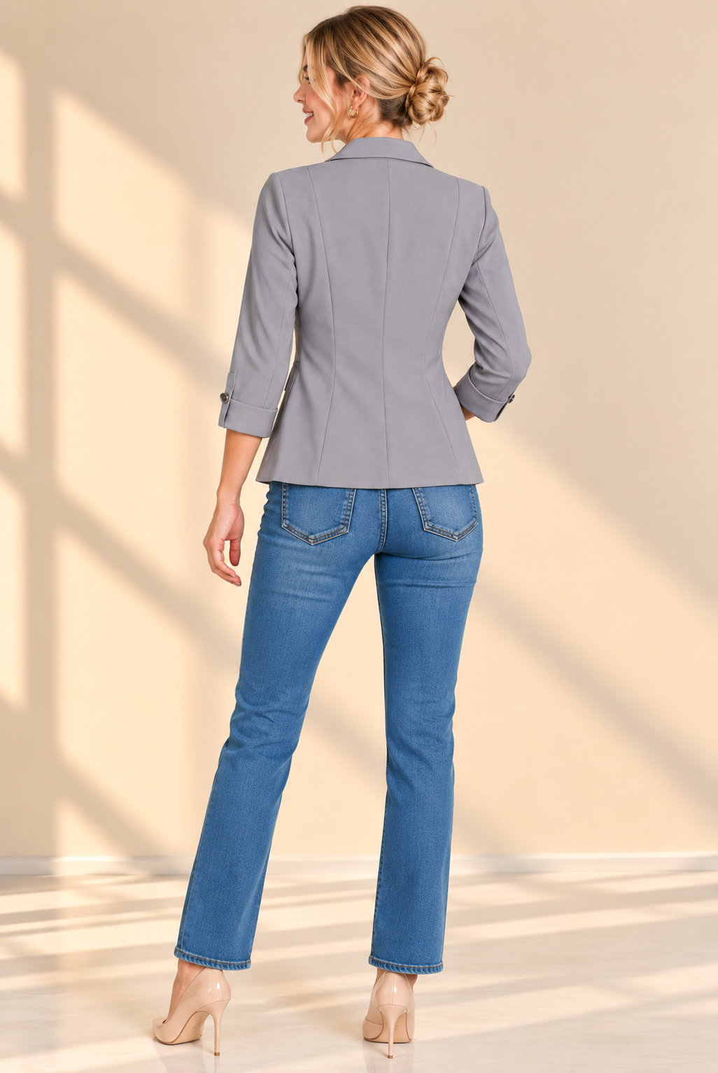 Sunlit Gray Blazer and Denim Look.png