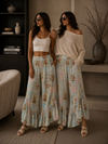 Sweet Cottage Patchwork Ruffle Pants