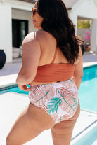 Tahiti Tropical Print Swim Bottoms-Swimwear-Krush Kandy, Women's Online Fashion Boutique Located in Phoenix, Arizona (Scottsdale Area)