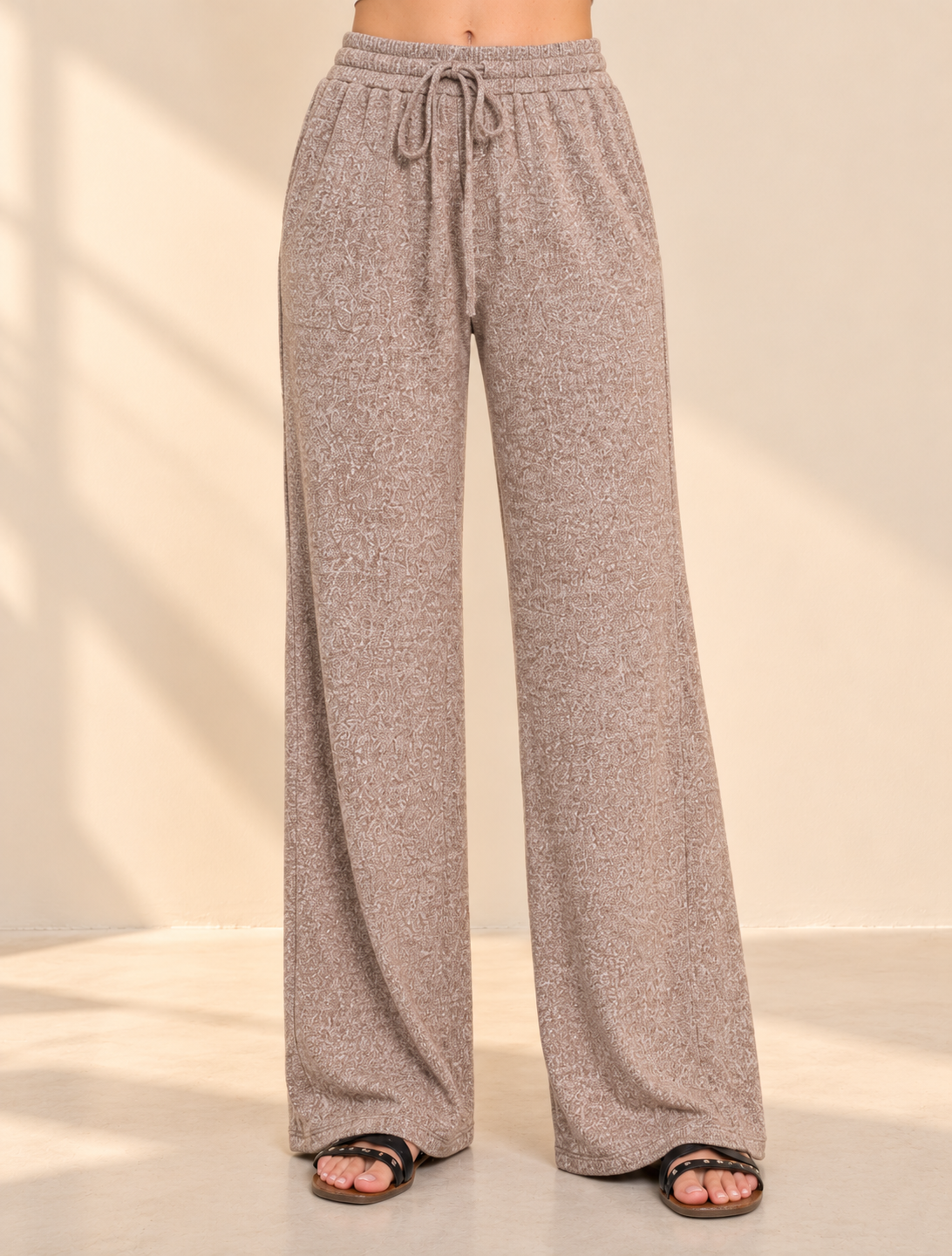 Taupe Wide-Leg Lounge Pants.png