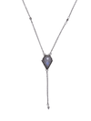 Victoria's Lariat Stone Slab Necklace-Necklaces-Krush Kandy, Women's Online Fashion Boutique Located in Phoenix, Arizona (Scottsdale Area)