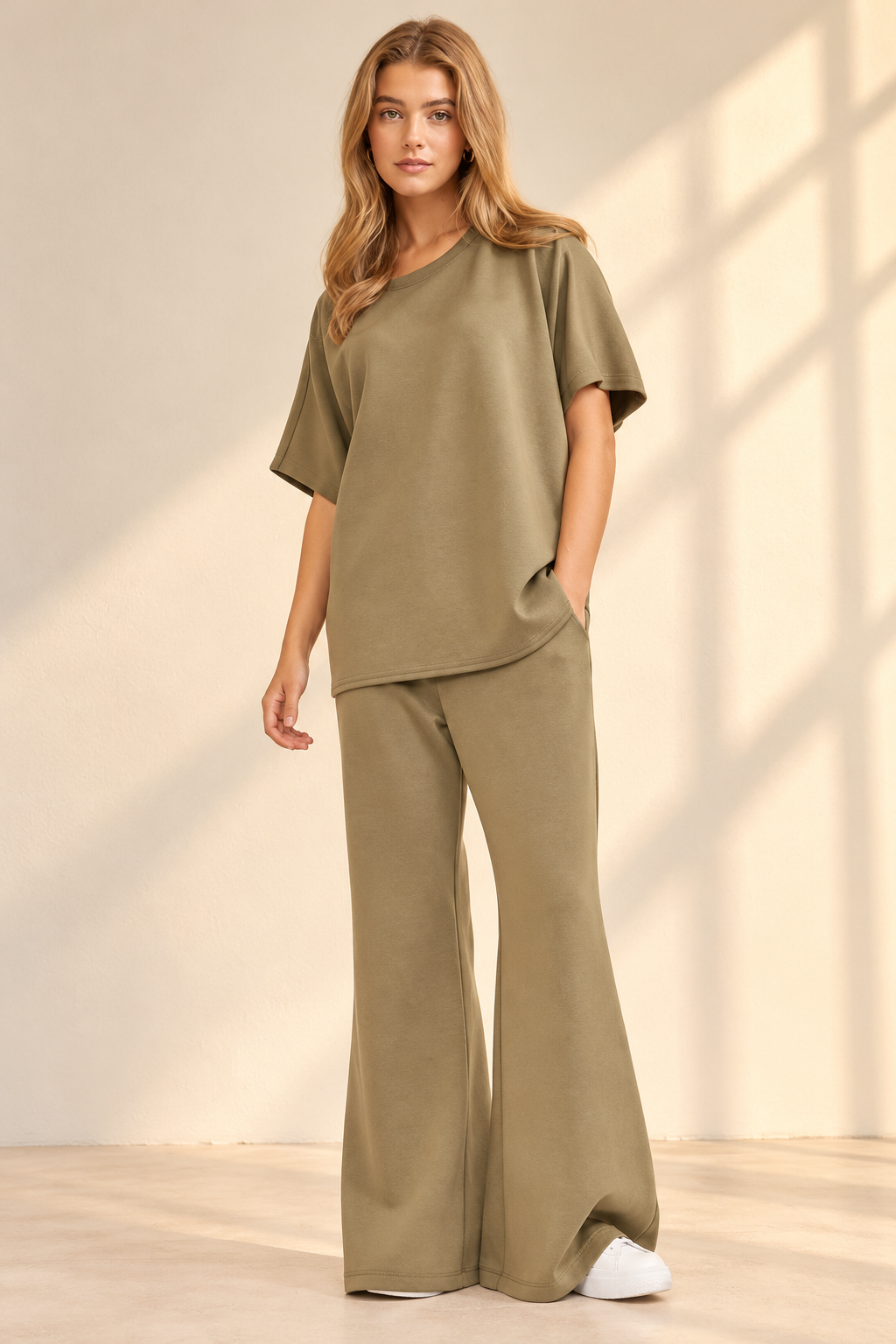Warm Olive Loungewear Studio Portrait.png