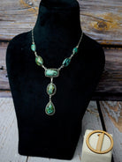 Reya's Stone Drop Necklace-Necklaces-Krush Kandy, Women's Online Fashion Boutique Located in Phoenix, Arizona (Scottsdale Area)