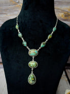 Reya's Stone Drop Necklace-Necklaces-Krush Kandy, Women's Online Fashion Boutique Located in Phoenix, Arizona (Scottsdale Area)