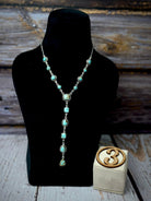 Dreamy Turquoise Stone Drop Necklaces-Necklaces-Krush Kandy, Women's Online Fashion Boutique Located in Phoenix, Arizona (Scottsdale Area)