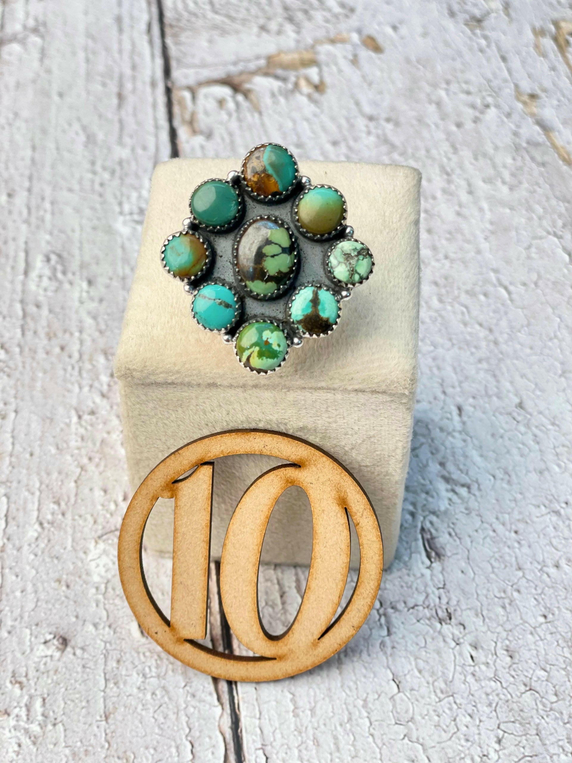 Desert Bloom Hubei Cluster Rings-Ring Sizers-Krush Kandy, Women's Online Fashion Boutique Located in Phoenix, Arizona (Scottsdale Area)