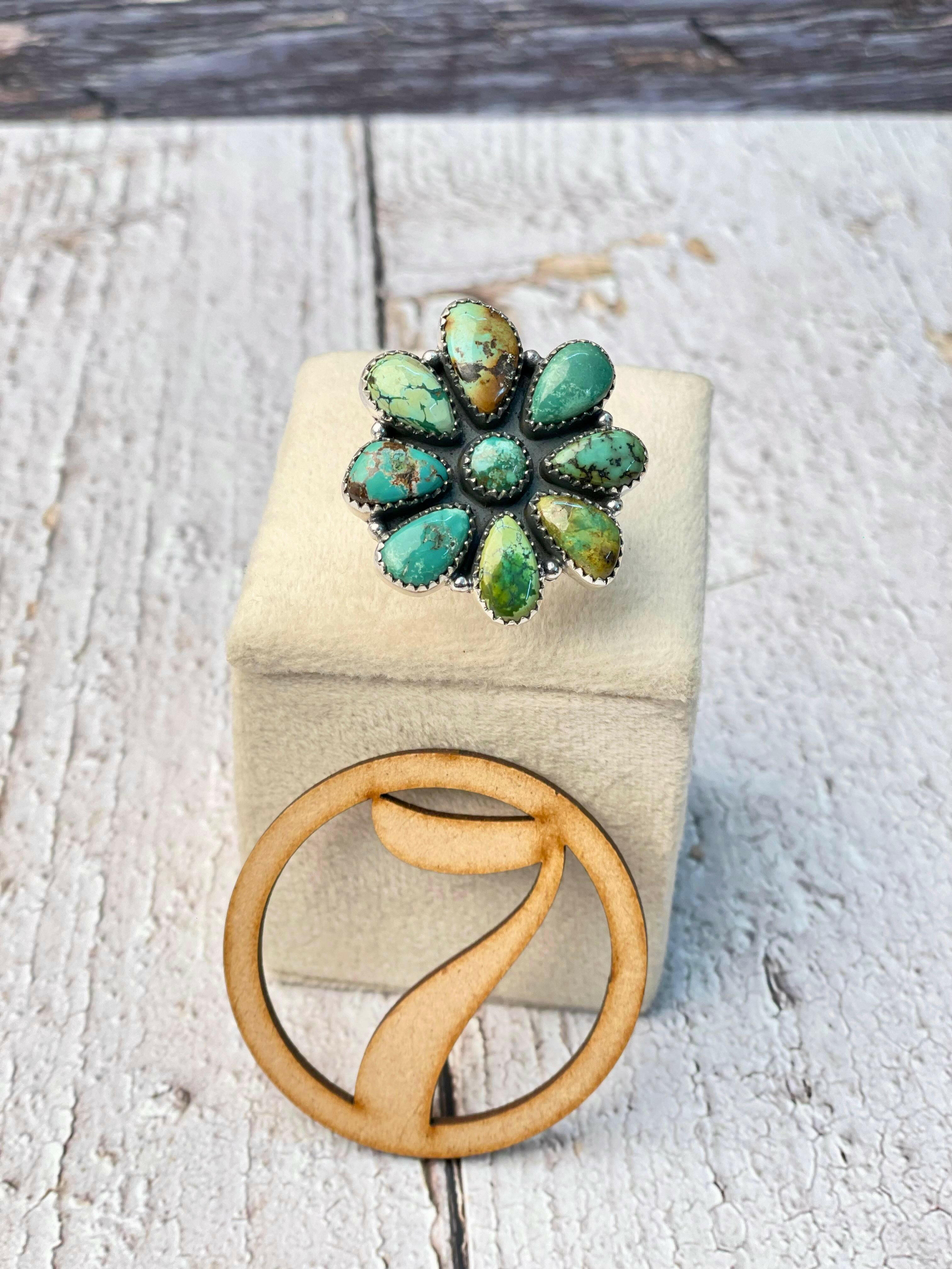 Desert Bloom Hubei Cluster Rings-Ring Sizers-Krush Kandy, Women's Online Fashion Boutique Located in Phoenix, Arizona (Scottsdale Area)