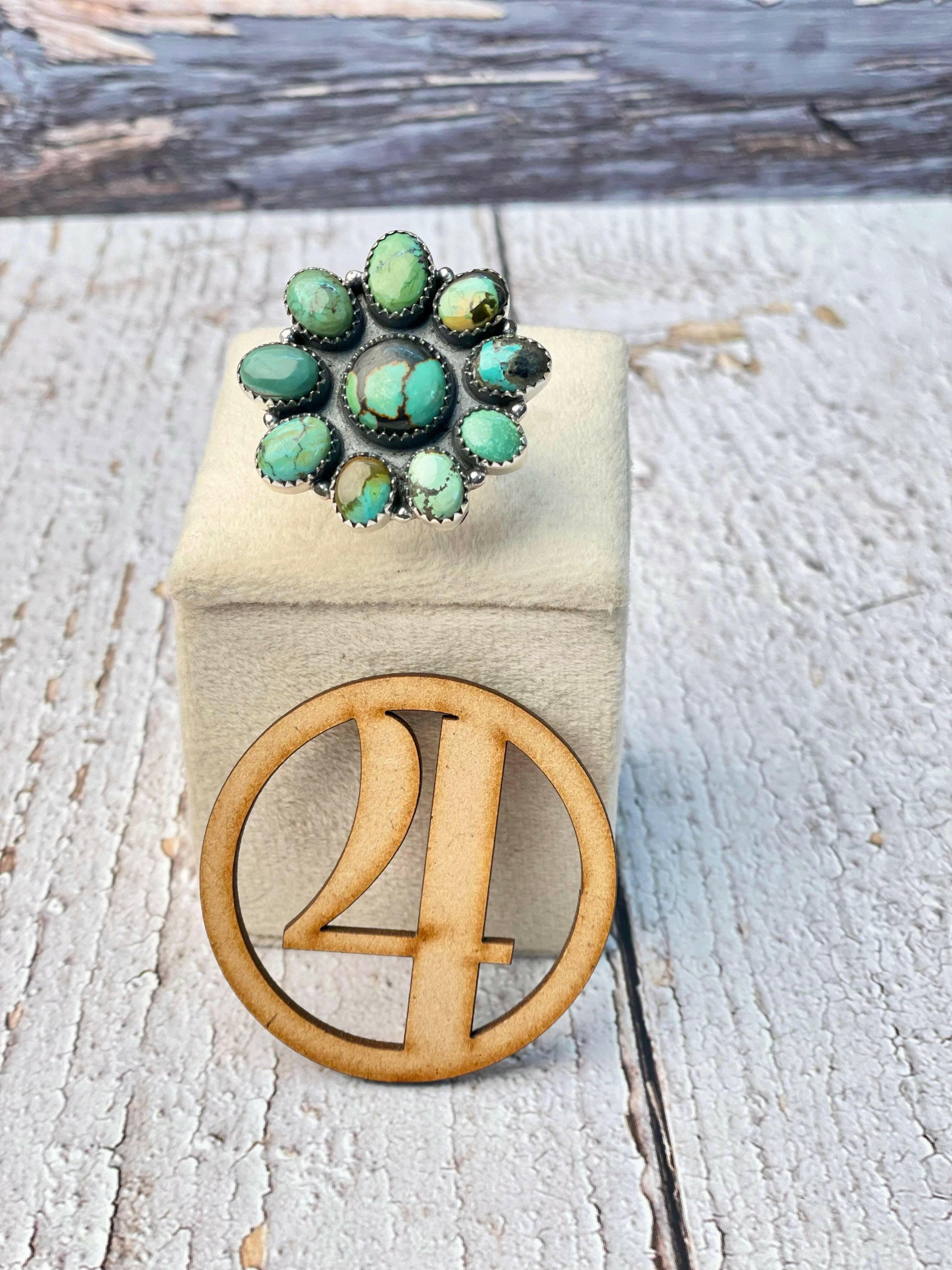 Desert Bloom Hubei Cluster Rings-Ring Sizers-Krush Kandy, Women's Online Fashion Boutique Located in Phoenix, Arizona (Scottsdale Area)