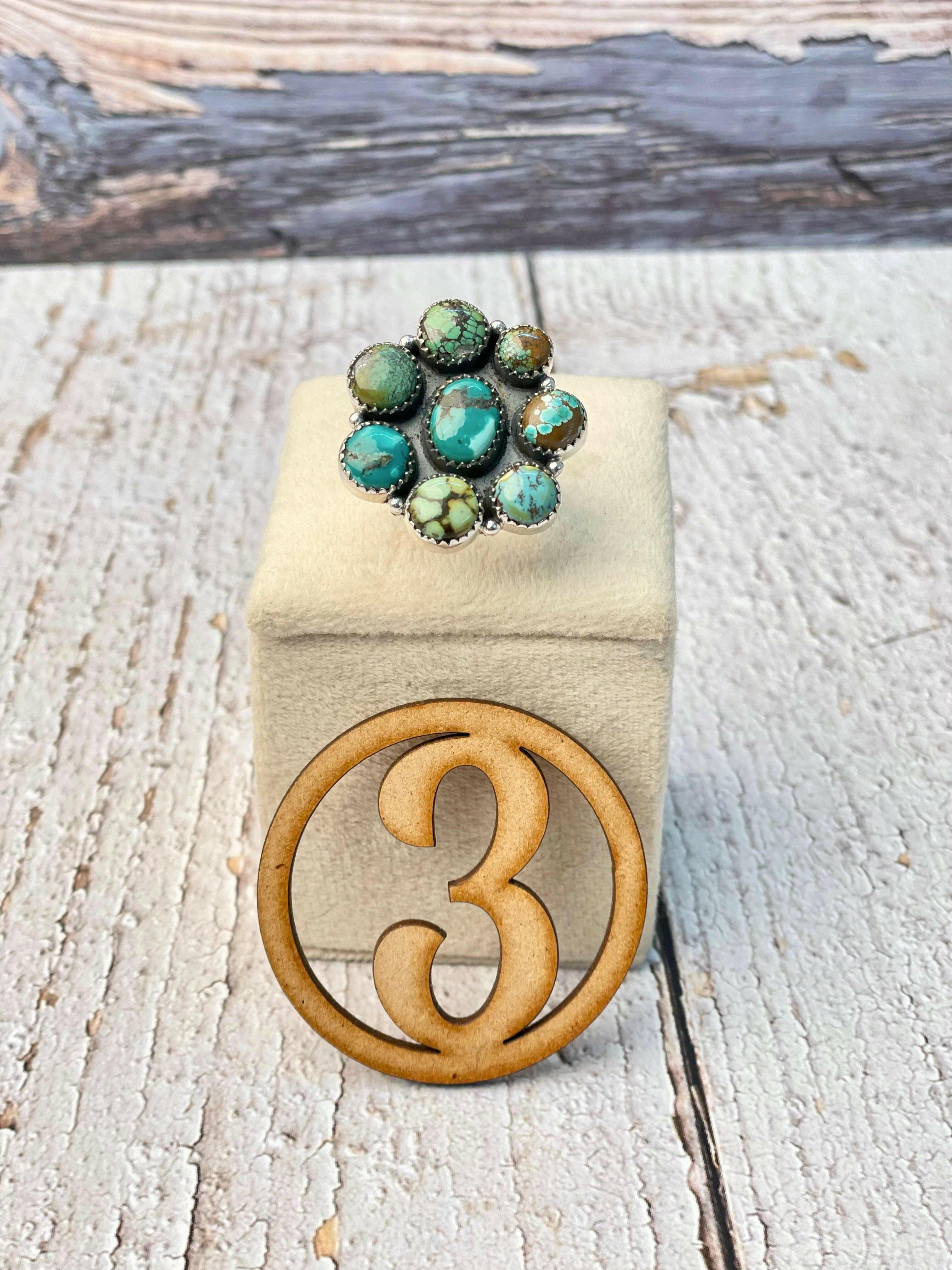 Desert Bloom Hubei Cluster Rings-Ring Sizers-Krush Kandy, Women's Online Fashion Boutique Located in Phoenix, Arizona (Scottsdale Area)