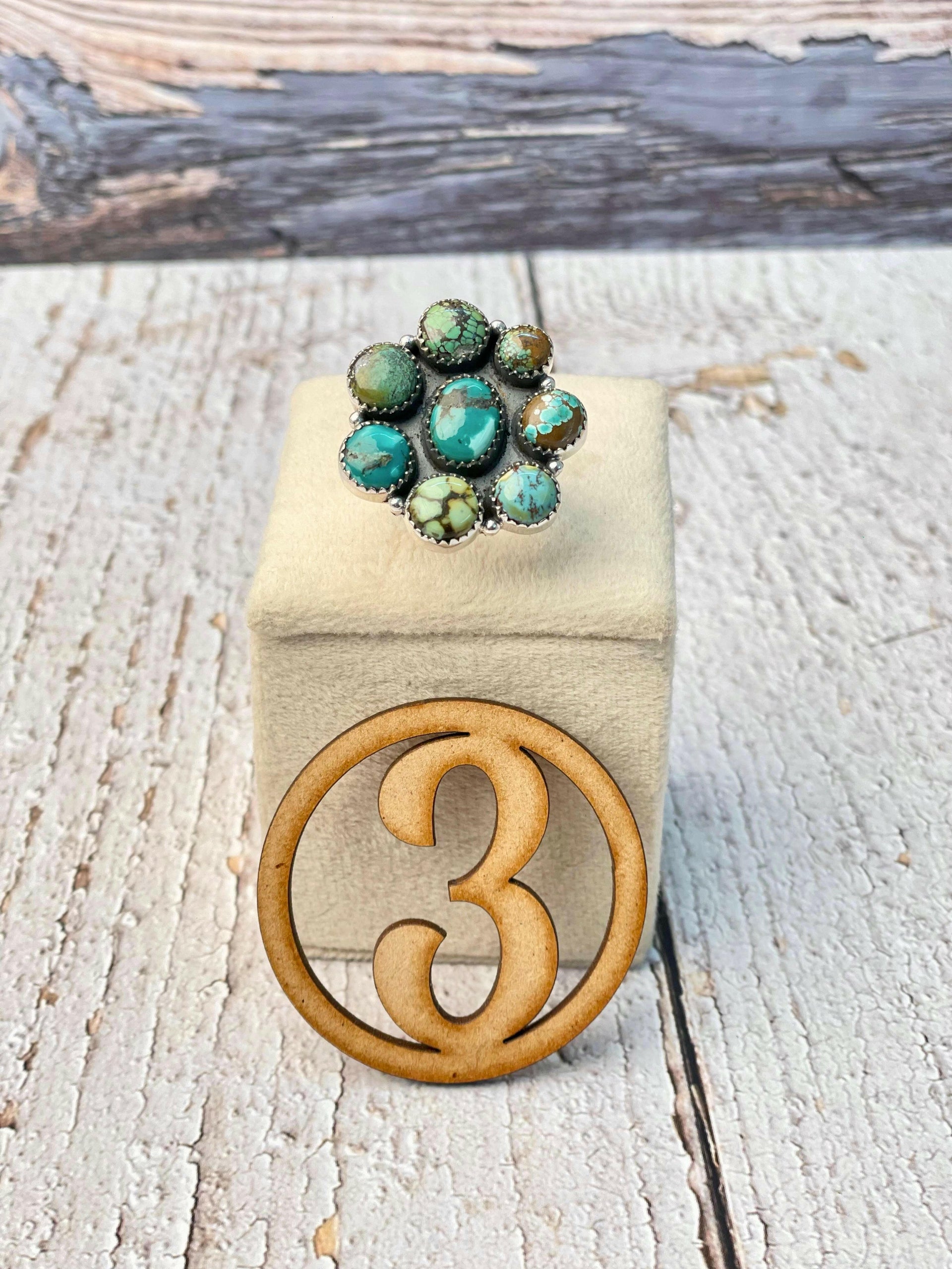 Desert Bloom Hubei Cluster Rings-Ring Sizers-Krush Kandy, Women's Online Fashion Boutique Located in Phoenix, Arizona (Scottsdale Area)