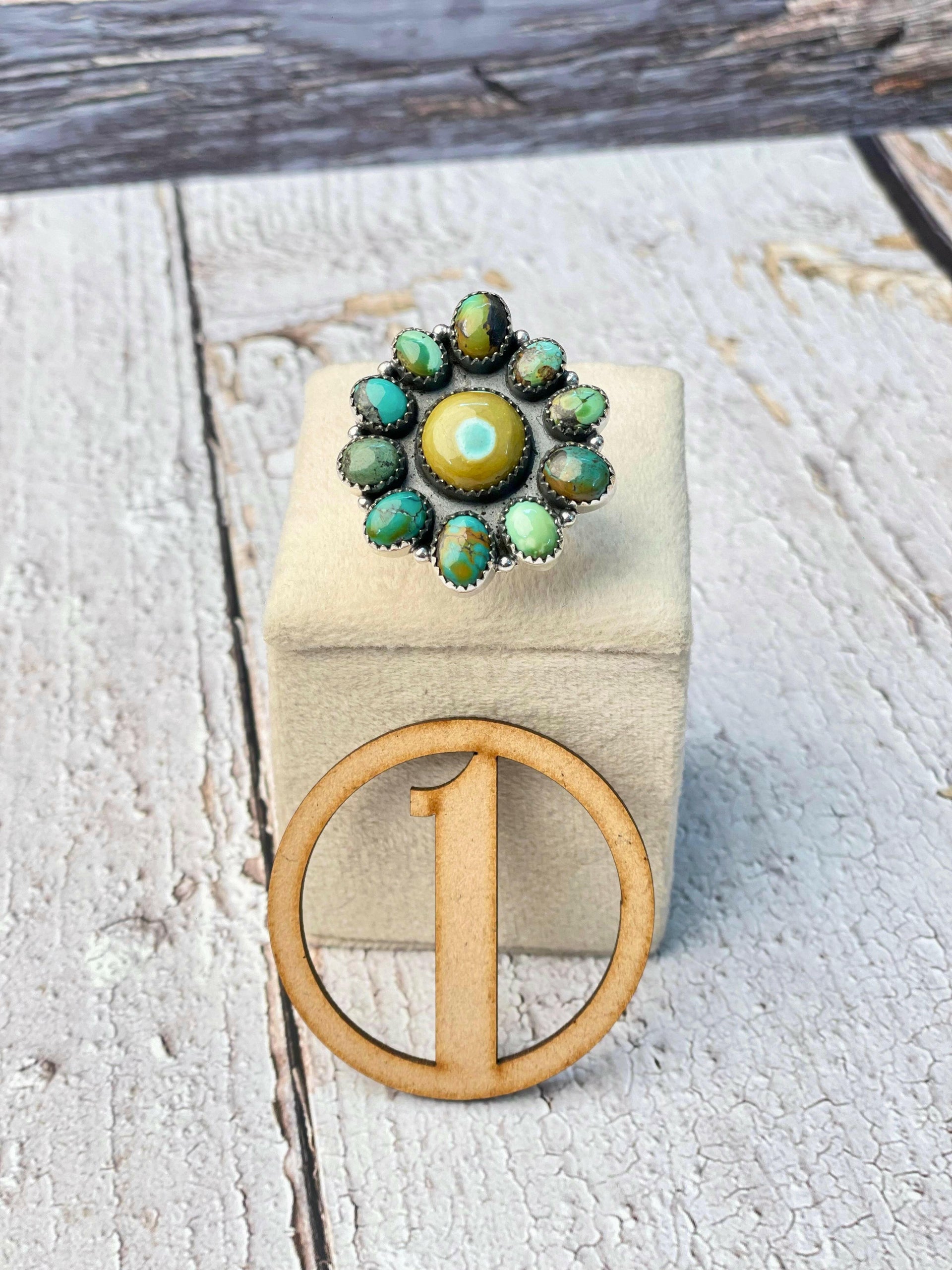 Desert Bloom Hubei Cluster Rings-Ring Sizers-Krush Kandy, Women's Online Fashion Boutique Located in Phoenix, Arizona (Scottsdale Area)