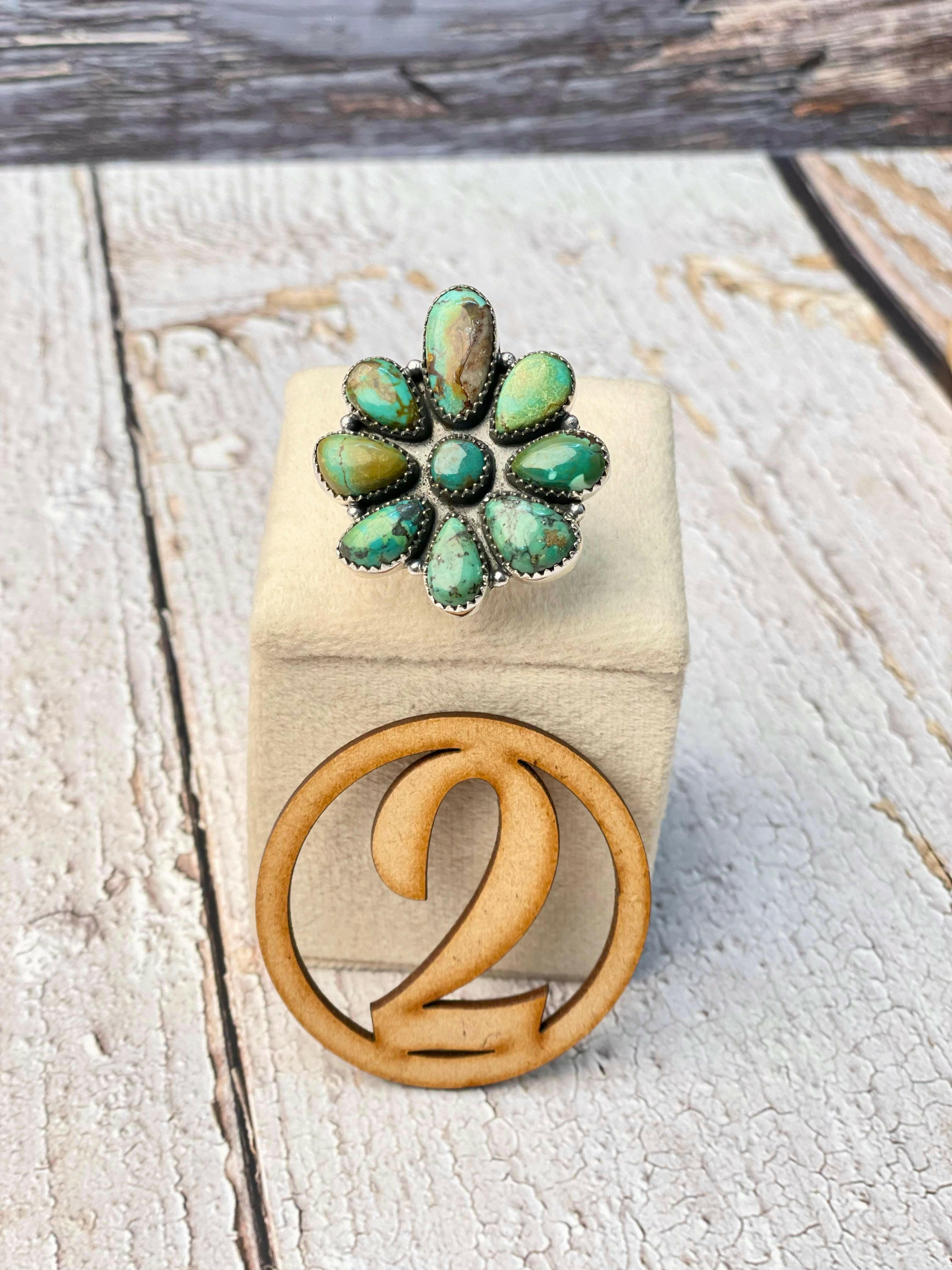 Desert Bloom Hubei Cluster Rings-Ring Sizers-Krush Kandy, Women's Online Fashion Boutique Located in Phoenix, Arizona (Scottsdale Area)