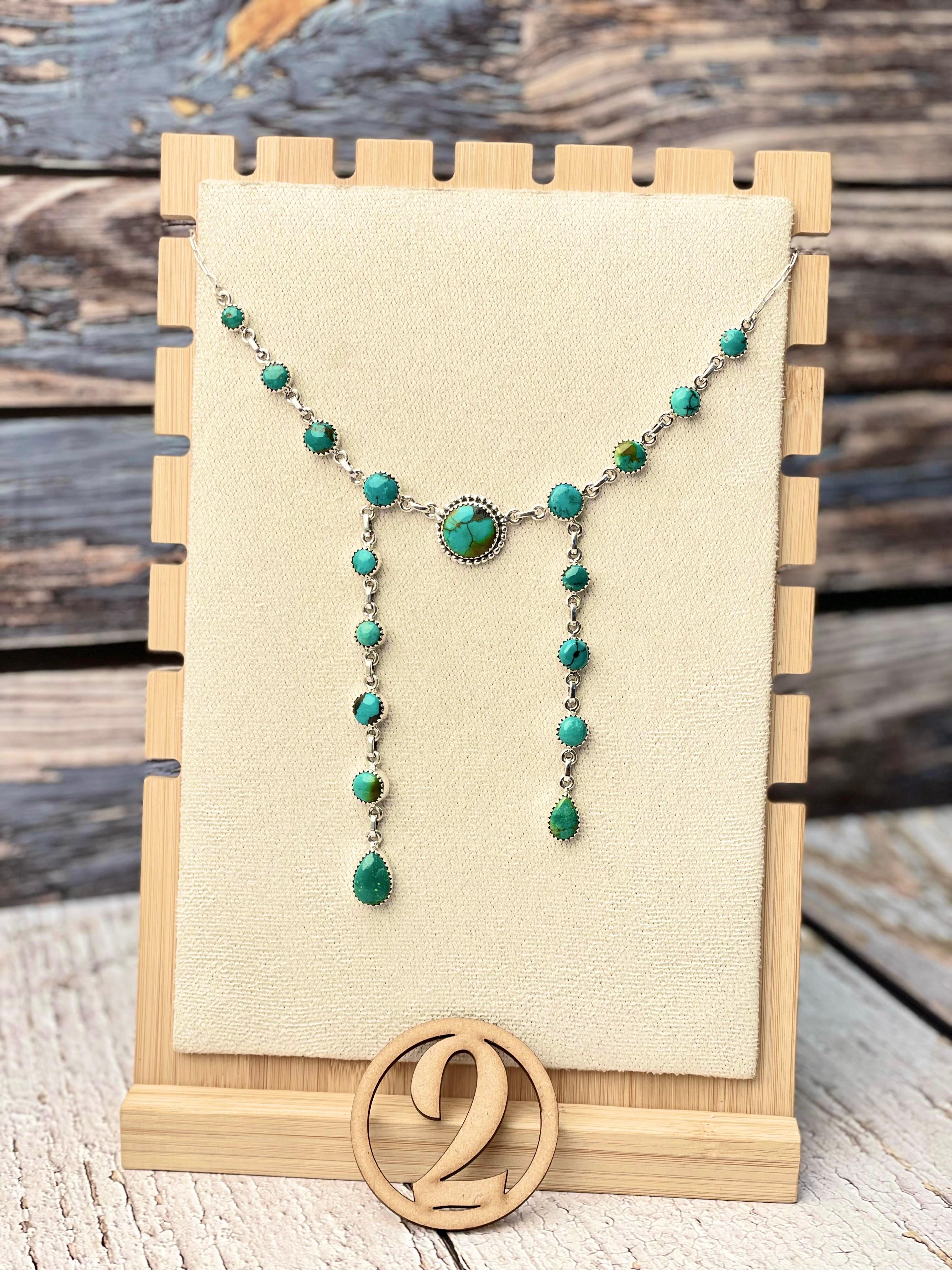 Darlin' Desert Turquoise Necklace-Necklaces-Krush Kandy, Women's Online Fashion Boutique Located in Phoenix, Arizona (Scottsdale Area)