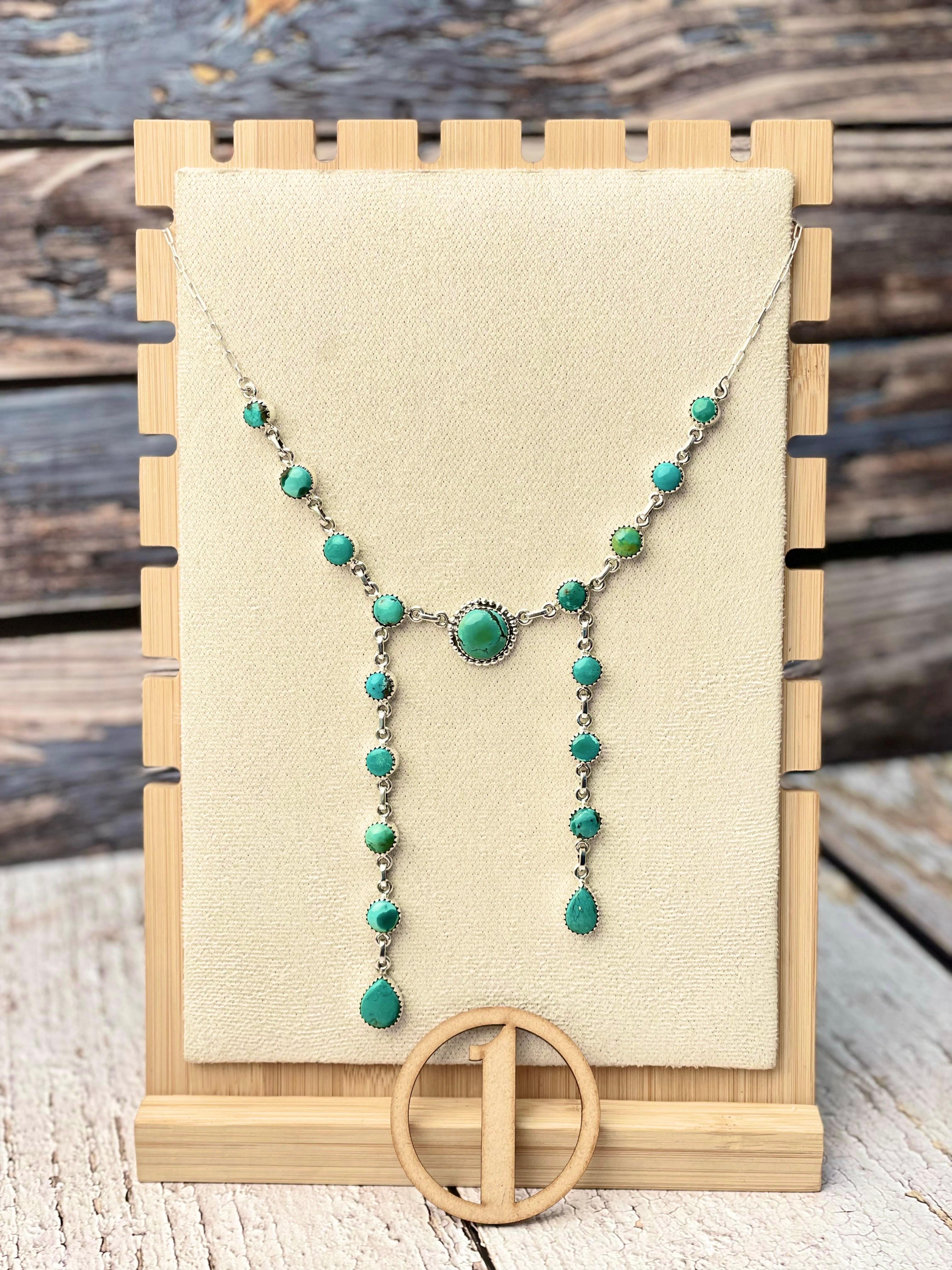 Darlin' Desert Turquoise Necklace-Necklaces-Krush Kandy, Women's Online Fashion Boutique Located in Phoenix, Arizona (Scottsdale Area)