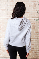 Working Up A Sweat Hooded Pullover in Grey-Pullovers-Krush Kandy, Women's Online Fashion Boutique Located in Phoenix, Arizona (Scottsdale Area)