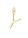Minimalist Initial Pendant-Necklaces-Krush Kandy, Women's Online Fashion Boutique Located in Phoenix, Arizona (Scottsdale Area)