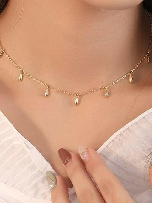 Sterling Silver Dainty Minimalist Geometric Necklace