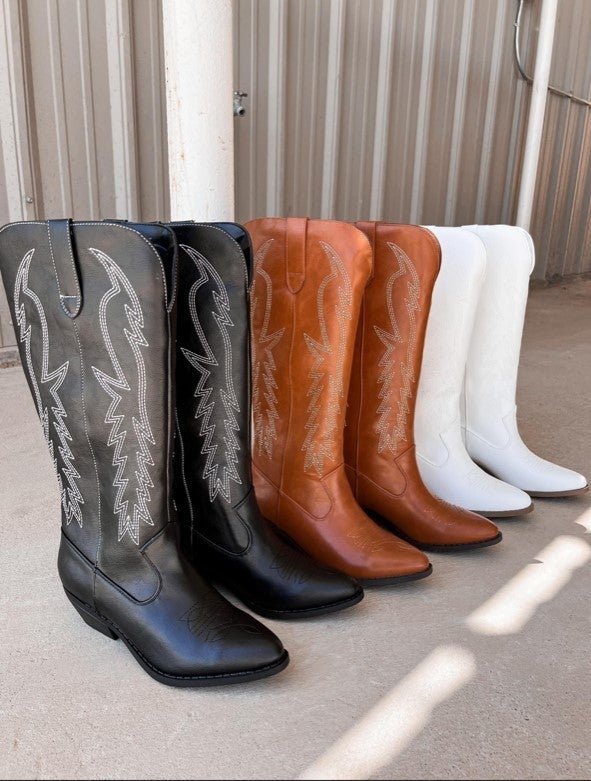 Pony Up Cowgirl Boots 3 Colors