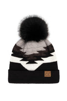 Latest Trend Aztec Pom Beanie-Hats-Krush Kandy, Women's Online Fashion Boutique Located in Phoenix, Arizona (Scottsdale Area)