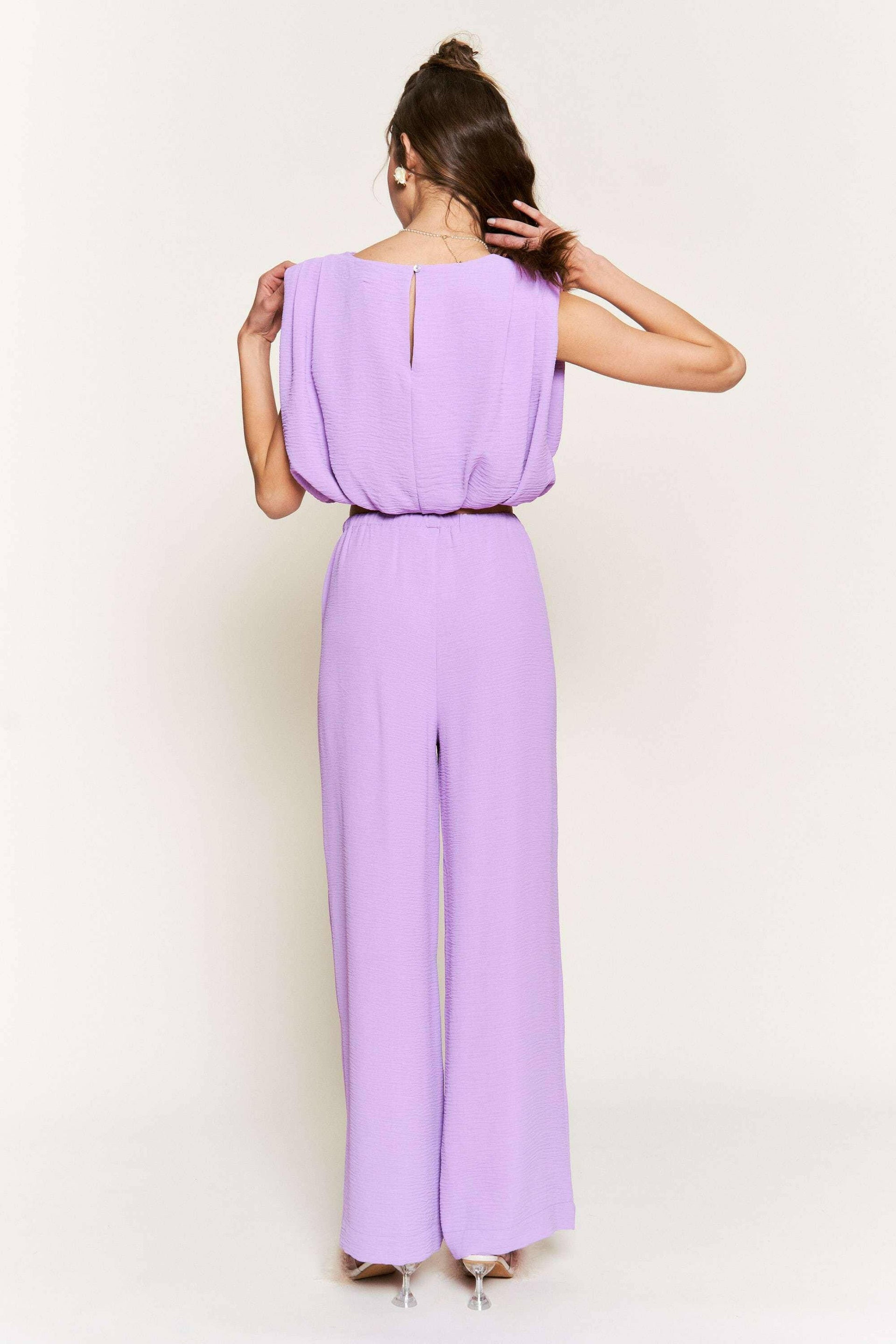 Lilac Lounge Wide Leg Pants-Pants-Krush Kandy, Women's Online Fashion Boutique Located in Phoenix, Arizona (Scottsdale Area)