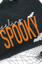 Feeling Spooky Halloween Graphic Sweatshirt-Sweatshirts-Krush Kandy, Women's Online Fashion Boutique Located in Phoenix, Arizona (Scottsdale Area)