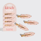 Recycled Plastic Creaseless Clips 4pc Set-Hair Accessories-Krush Kandy, Women's Online Fashion Boutique Located in Phoenix, Arizona (Scottsdale Area)