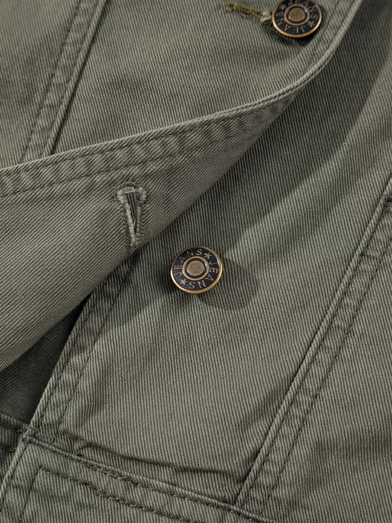 Ruffled Patchwork Denim Jacket Vest-Krush Kandy, Women's Online Fashion Boutique Located in Phoenix, Arizona (Scottsdale Area)