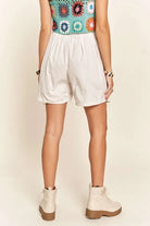 ADORA Drawstring Shorts with Pockets-Shorts-Krush Kandy, Women's Online Fashion Boutique Located in Phoenix, Arizona (Scottsdale Area)