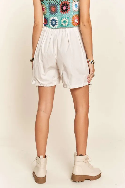 ADORA Drawstring Shorts with Pockets-Shorts-Krush Kandy, Women's Online Fashion Boutique Located in Phoenix, Arizona (Scottsdale Area)
