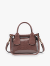Stacey Clear Satchel Bag-handbags-Krush Kandy, Women's Online Fashion Boutique Located in Phoenix, Arizona (Scottsdale Area)