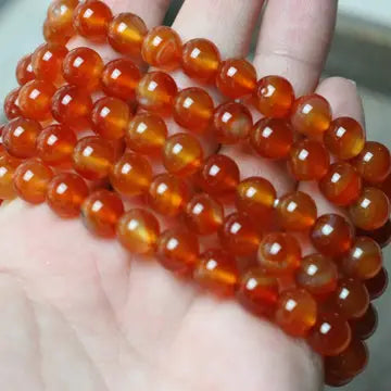 8mm Carnelian A Beaded Stretch Bracelet-Beaded Bracelets-Krush Kandy, Women's Online Fashion Boutique Located in Phoenix, Arizona (Scottsdale Area)