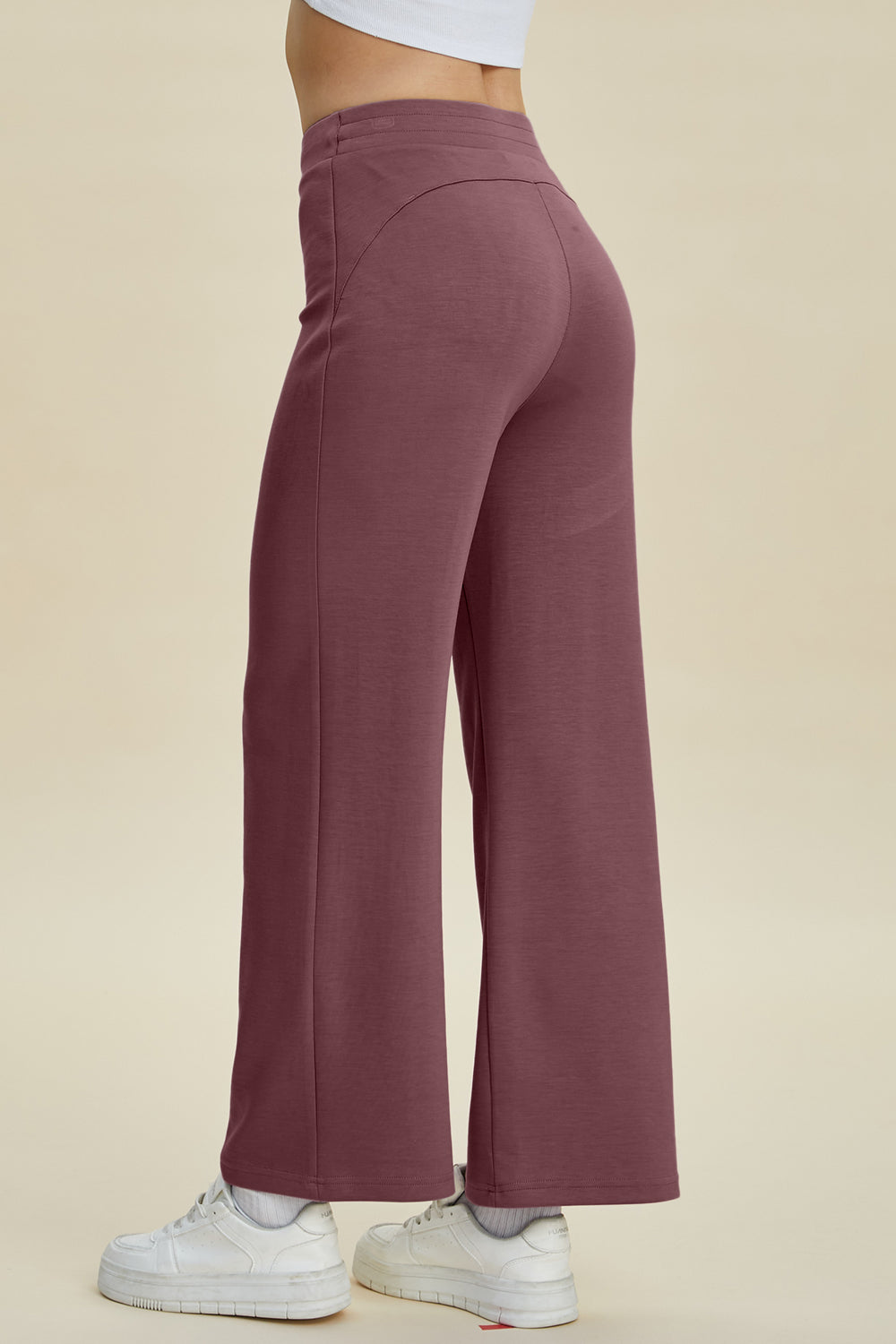 Basic Bae Full Size Air Scuba Drawstring Wide Leg Pants-Pants-Krush Kandy, Women's Online Fashion Boutique Located in Phoenix, Arizona (Scottsdale Area)