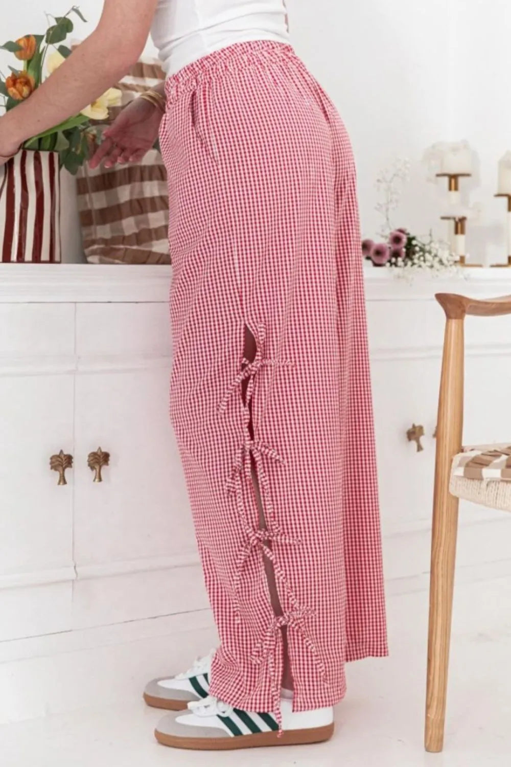 Side Tied Pants with Pockets-pants-Krush Kandy, Women's Online Fashion Boutique Located in Phoenix, Arizona (Scottsdale Area)