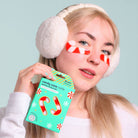 Christmas Holiday Candy Cane Cutie Depuffing Undereye Masks-Accessories-Krush Kandy, Women's Online Fashion Boutique Located in Phoenix, Arizona (Scottsdale Area)