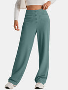 High Waist Wide Leg Pants-Pants-Krush Kandy, Women's Online Fashion Boutique Located in Phoenix, Arizona (Scottsdale Area)