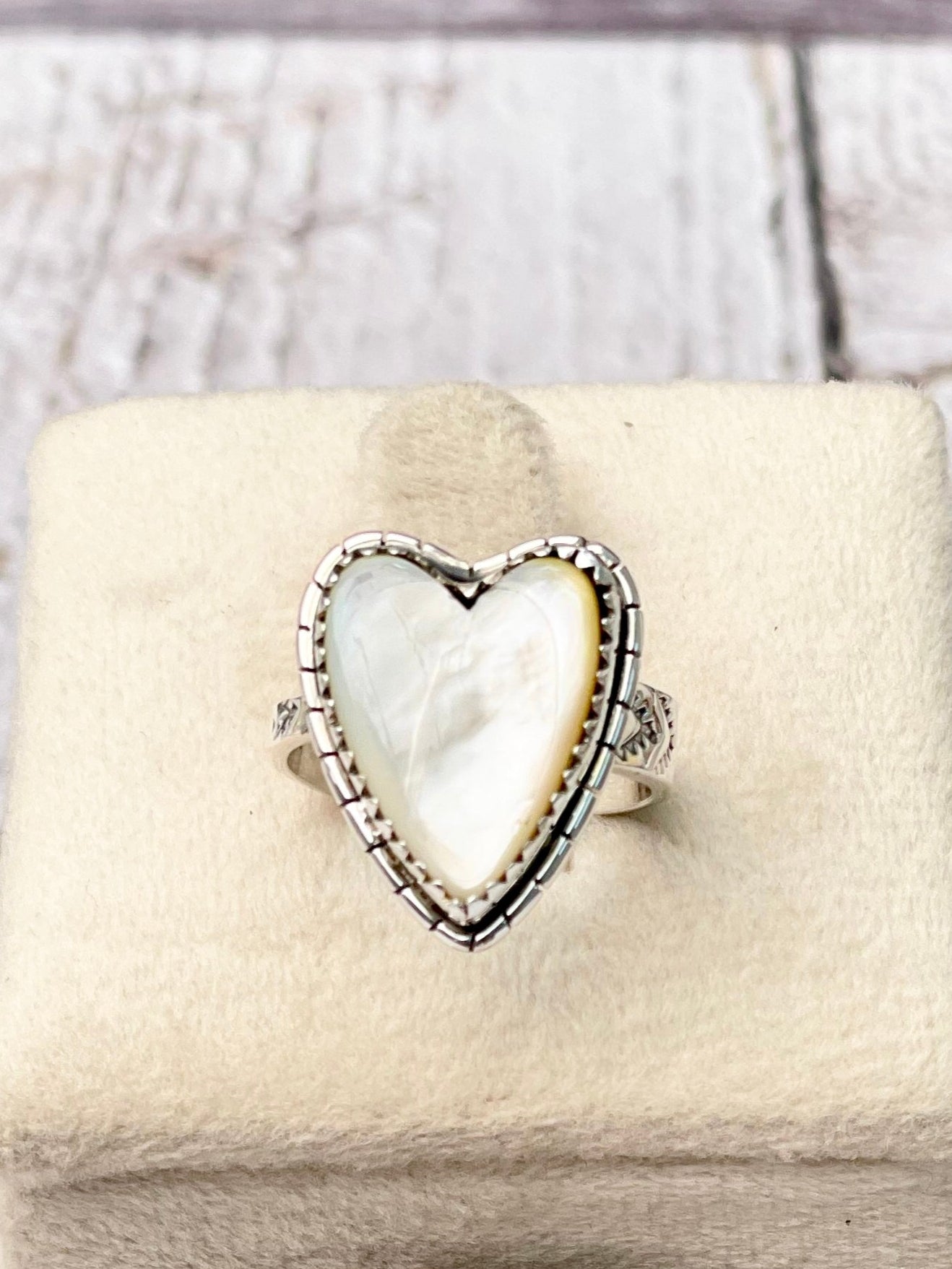 Love Is In The Air Heart Slab Ring-Rings-Krush Kandy, Women's Online Fashion Boutique Located in Phoenix, Arizona (Scottsdale Area)