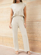 Best of Both Worlds Top and Pants Knit Set-Pants-Krush Kandy, Women's Online Fashion Boutique Located in Phoenix, Arizona (Scottsdale Area)