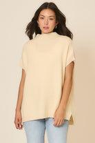 Sleeveless Knit Sweater Vest-Sweaters-Krush Kandy, Women's Online Fashion Boutique Located in Phoenix, Arizona (Scottsdale Area)