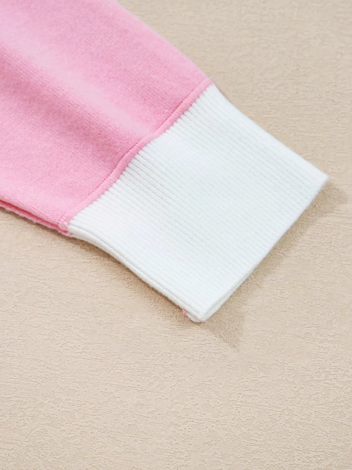 Contrasting Polo Collar Color Block Knit Drop Shoulder Sweater-Sweater-Krush Kandy, Women's Online Fashion Boutique Located in Phoenix, Arizona (Scottsdale Area)