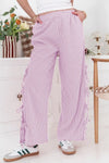 Side Tied Pants with Pockets-pants-Krush Kandy, Women's Online Fashion Boutique Located in Phoenix, Arizona (Scottsdale Area)