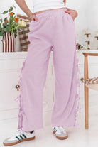 Side Tied Pants with Pockets-pants-Krush Kandy, Women's Online Fashion Boutique Located in Phoenix, Arizona (Scottsdale Area)