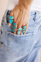 One Of A Kind Turquoise Crawlers-Rings-Krush Kandy, Women's Online Fashion Boutique Located in Phoenix, Arizona (Scottsdale Area)