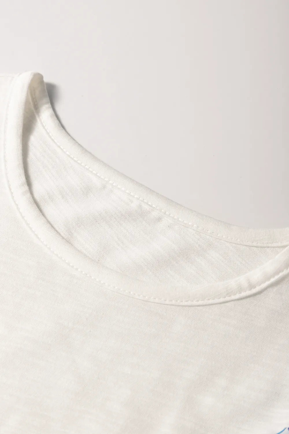 Round Neck Printed Ruffled Cap Sleeve Blouse-Tops-Krush Kandy, Women's Online Fashion Boutique Located in Phoenix, Arizona (Scottsdale Area)