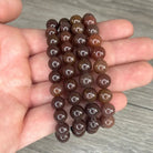 8mm Dark Strawberry Quartz Beaded Stretch Bracelet-Beaded Bracelets-Krush Kandy, Women's Online Fashion Boutique Located in Phoenix, Arizona (Scottsdale Area)