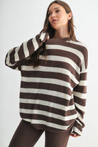 Soft Wave Stripe Set-2 Piece Outfit Sets-Krush Kandy, Women's Online Fashion Boutique Located in Phoenix, Arizona (Scottsdale Area)