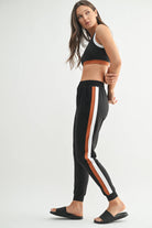 Polyester-Spandex Active Jogger and Sports Bra Set-2 Piece Outfit Sets-Krush Kandy, Women's Online Fashion Boutique Located in Phoenix, Arizona (Scottsdale Area)