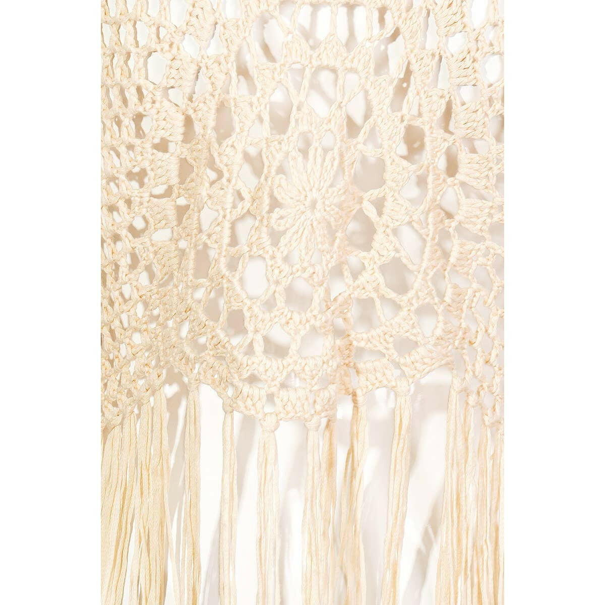 Floral Fringe One Piece Cover Up-Tops-Krush Kandy, Women's Online Fashion Boutique Located in Phoenix, Arizona (Scottsdale Area)