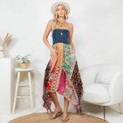 Boho Handkerchief Midi Dress-Dresses-Krush Kandy, Women's Online Fashion Boutique Located in Phoenix, Arizona (Scottsdale Area)