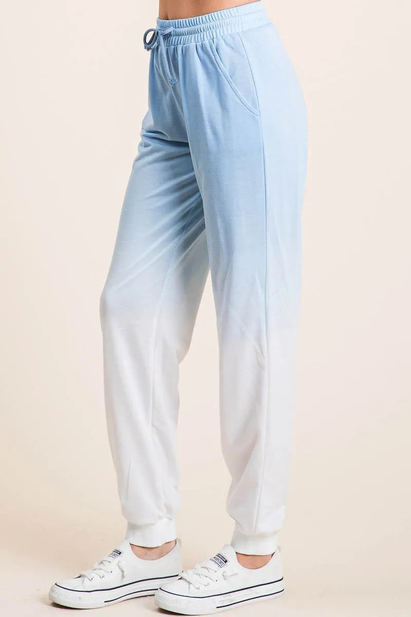 BiBi Deep Dye Knit Pants-Pants-Krush Kandy, Women's Online Fashion Boutique Located in Phoenix, Arizona (Scottsdale Area)
